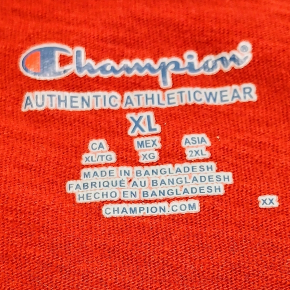 Champion Authenic Athleticwear Men's Maroon XL Arkansas Razorbacks T-Shirt - Picture 2 of 4